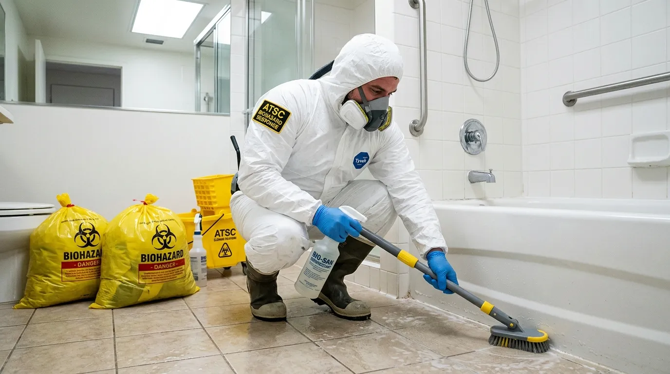 Decontamination equipment deployed for Blood Cleanup in Phoenixville